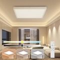 Brilagi - LED Dimmējama griestu lampa FRAME SMART LED/50W/230V 60x60 cm 3000-6000K IP44 Balta + Tālvadības pults