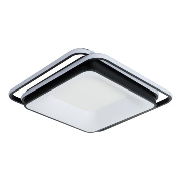 Brilagi - LED dimmējama griestu lampa IRIS LED/102W/230V 3000-6000K 50x50 cm melna + tālvadības pults