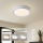 Brilagi - LED dimmējama griestu lampa KREON LED/54W/230V 3000-6000K melna diam. 38 cm + tālvadības pults