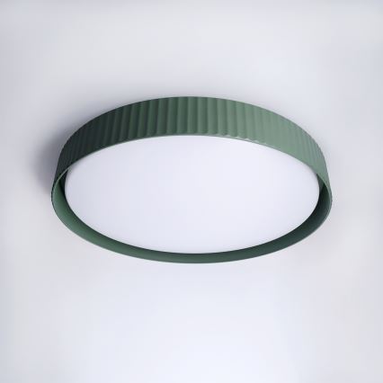 Brilagi - LED dimmējams griestu gaismeklis LUCIA LED/60W/230V 3000-6500K Ø 59 cm zaļš + tālvadības pults