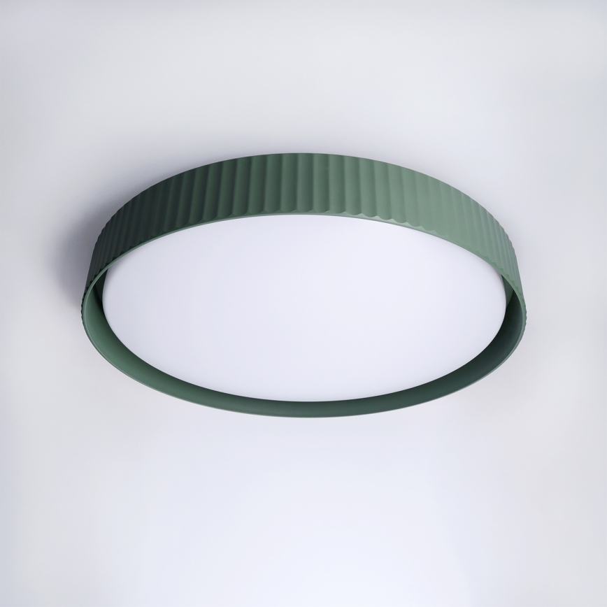 Brilagi - LED dimmējams griestu gaismeklis LUCIA LED/60W/230V 3000-6500K Ø 59 cm zaļš + tālvadības pults