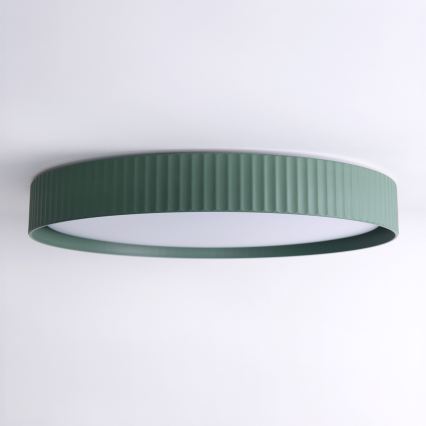 Brilagi - LED dimmējams griestu gaismeklis LUCIA LED/60W/230V 3000-6500K Ø 59 cm zaļš + tālvadības pults
