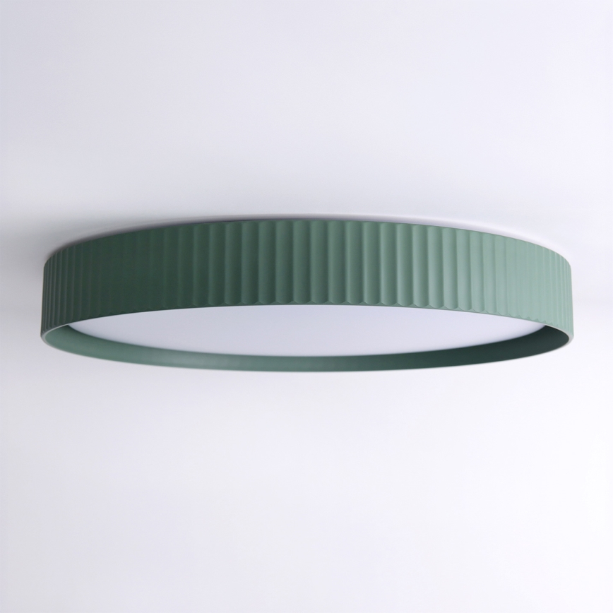 Brilagi - LED dimmējams griestu gaismeklis LUCIA LED/60W/230V 3000-6500K Ø 59 cm zaļš + tālvadības pults