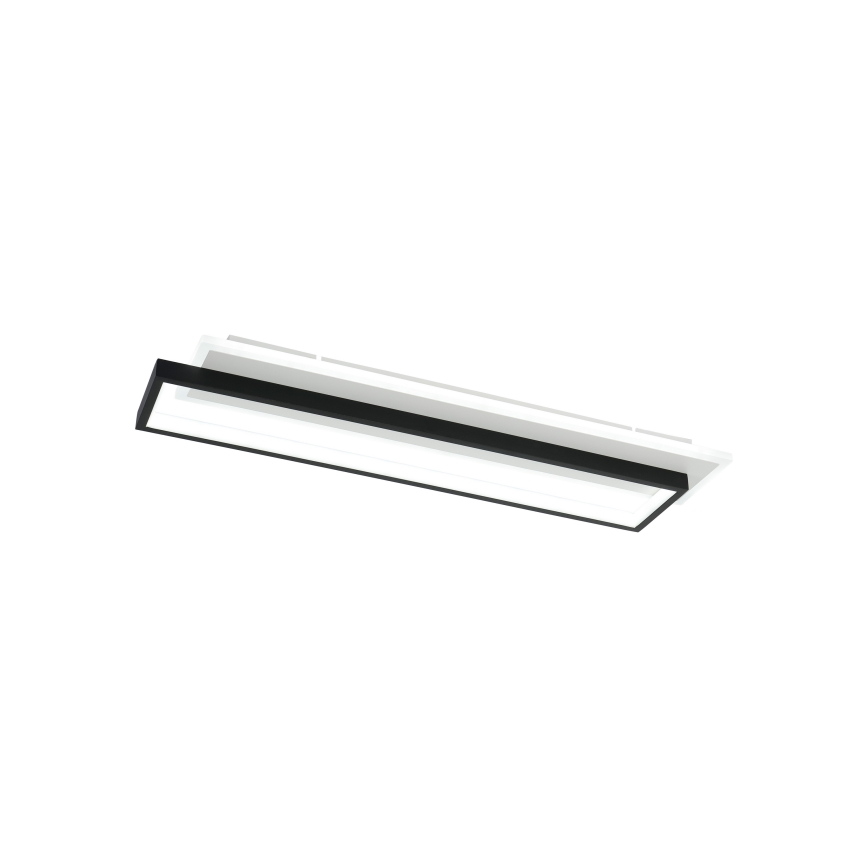 Brilagi - Regulējama LED griestu lampa OUTLINE LED/66W/230V 3000-6000K 15x60 cm balta/melna + tālvadība