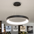 BRILAGI - LED dimmējama pakaramā lampa uz troses FALCON II LED/99W/230V 3000-6500K Ø 60 cm melna + ar tālvadības pulti