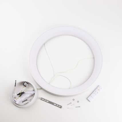 Brilagi - LED regulējama pakaramā lustra uz kabeļa FALCON II LED/99W/230V 3000-6500K Ø 60 cm balta + tālvadības pults