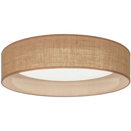 BRILAGI - ar regulējamu spilgtumu LED griestu gaismeklis VELVET SMARTIX STARS LED/36W/230V 3000-6000K pr. 55 cm, bēšs, Wi-Fi Tuya Beacon + tālvadība