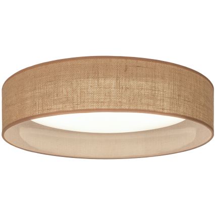 BRILAGI - LED dimējams griestu gaismeklis VELVET SMARTIX LED/24W/230V 3000–6000K Ø 45 cm bēšs Wi-Fi Tuya Beacon + tālvadības pults
