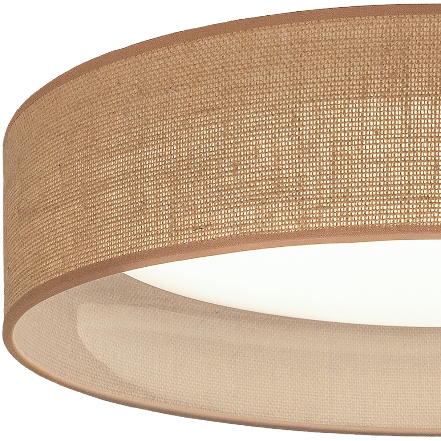 BRILAGI - LED dimējams griestu gaismeklis VELVET SMARTIX LED/24W/230V 3000–6000K Ø 45 cm bēšs Wi-Fi Tuya Beacon + tālvadības pults