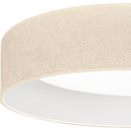 BRILAGI - LED regulējams griestu gaismeklis VELVET SMART VARI LED/24W/230V 3000-6500K Ø 45 cm krēmkrāsā + tālvadības pults