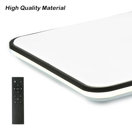 Brilagi - SMART LED griestu gaismeklis ar regulējamu spilgtumu LED/24W/230V 43x43 cm 3000-6000K Wi-Fi Tuya Beacon + tālvadības pults