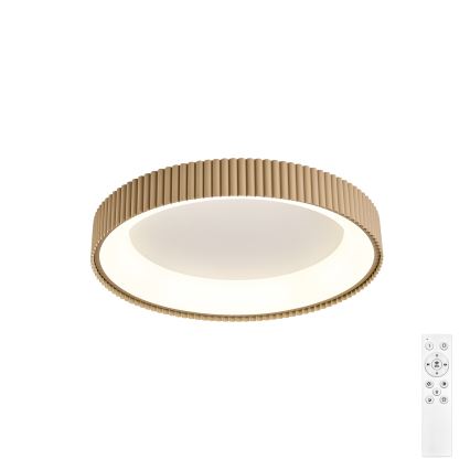 Brilagi - LED dimējams griestu gaismeklis FALCON MODERN LED/30W/230V 3000-6500K Ø 40 cm bēšs + tālvadības pults