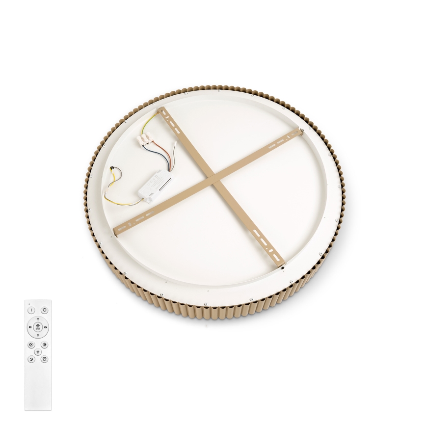 Brilagi - LED dimējams griestu gaismeklis FALCON MODERN LED/30W/230V 3000-6500K Ø 40 cm bēšs + tālvadības pults