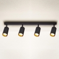 Brilagi - LED dimmējamais punktgaismeklis SELE 4xGU10/6,5W/230V 2700-6500K melns/zelts