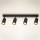 Brilagi - LED dimmējamais punktgaismeklis SELE 4xGU10/6,5W/230V 2700-6500K melns/zelts
