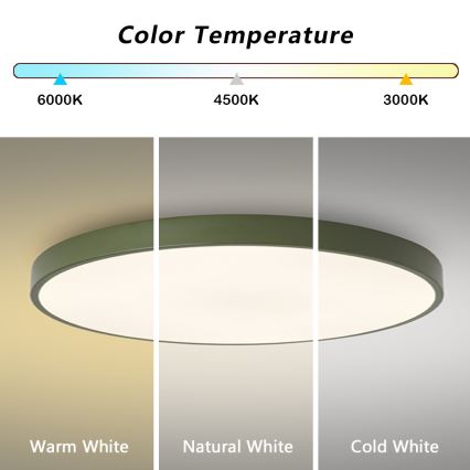 Brilagi - regulējams LED gaismeklis POOL SMART LED/100W/230V Ø 80 cm Wi‑Fi Tuya + tālvadība zaļš