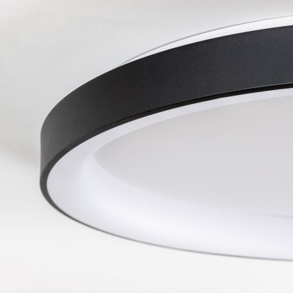 Brilagi - regulējams LED griestu gaismeklis FALCON II LED/108W/230V 3000–6500K Ø 80 cm melns + tālvadības pults