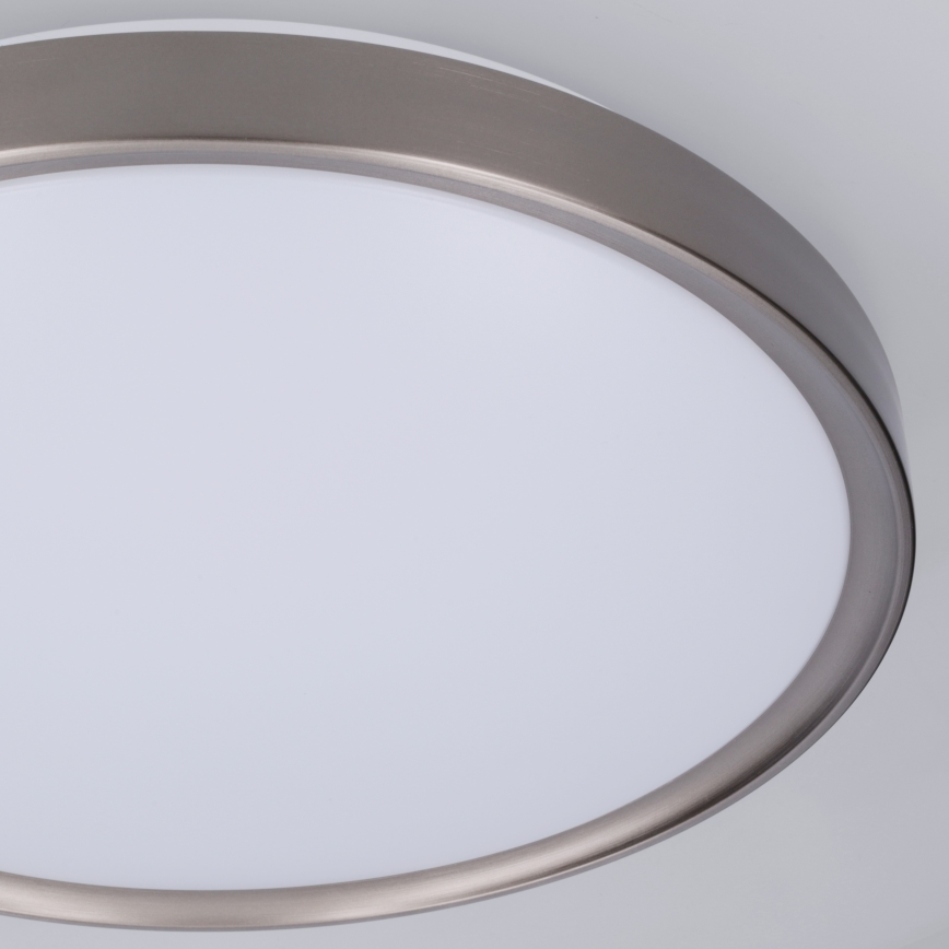 Brilagi - FANCIA LED aptumšojams griestu gaismeklis LED/48W/230V 3000-6500K pr. 39 cm sudraba + ar tālvadības pulti