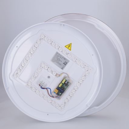 Brilagi - FANCIA LED aptumšojams griestu gaismeklis LED/48W/230V 3000-6500K pr. 39 cm sudraba + ar tālvadības pulti