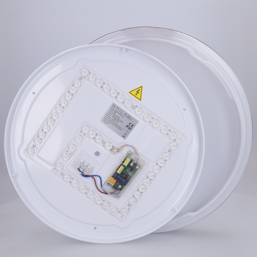 Brilagi - LED dimējams griestu gaismeklis FANCIA LED/48W/230V 3000-6500K Ø 39 cm antracīts + ar tālvadības pulti