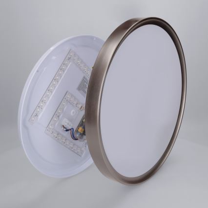 Brilagi - LED dimējams griestu gaismeklis FANCIA LED/48W/230V 3000-6500K Ø 39 cm antracīts + ar tālvadības pulti