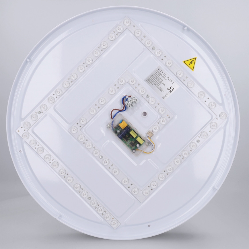 Brilagi - LED regulējama griestu lampa MATTEO LED/60W/230V 3000-6500K Ø 51,5 cm melna + tālvadības pults