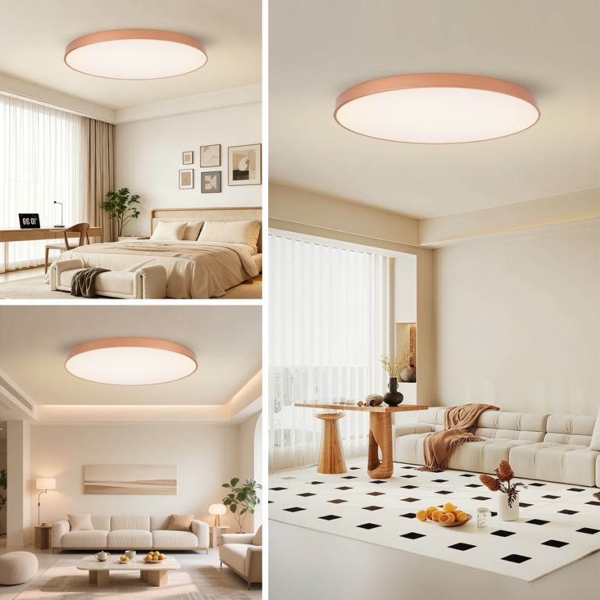 BRILAGI - LED aptumšojams griestu gaismeklis POOL SMART LED/180W/230V 3000-6000K 120 cm bronzas Wi-Fi Tuya + ar tālvadības pulti