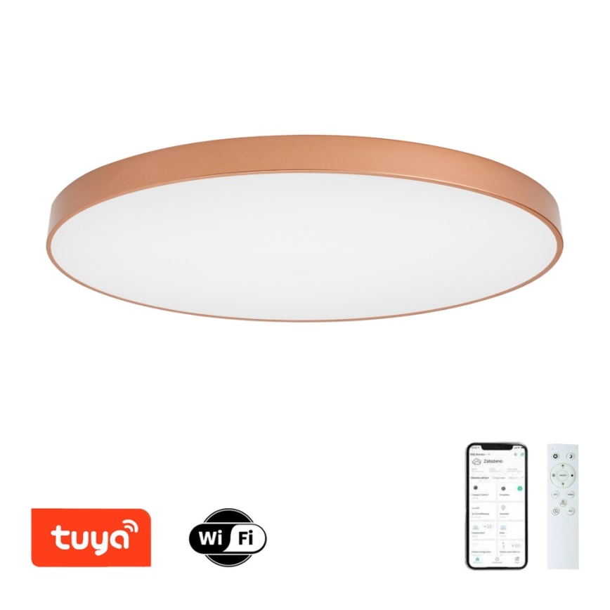 BRILAGI - LED aptumšojams griestu gaismeklis POOL SMART LED/180W/230V 3000-6000K 120 cm bronzas Wi-Fi Tuya + ar tālvadības pulti