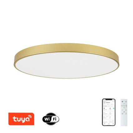 Brilagi - Regulējams LED griestu gaismeklis POOL SMART LED/180W/230V 3000-6000K 120 cm zelta Wi-Fi Tuya + tālvadības pults