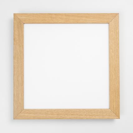 BRILAGI - LED aptumšojama griestu lampa SLIMFRAME WOOD LED/36W/230V 49,5x49,5 cm 3000-6000K brūna + ar tālvadības pulti