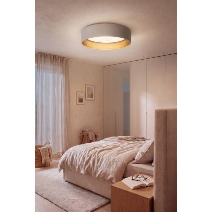 Brilagi - Regulējama LED griestu lampa VELVET SMARTIX STARS LED/36W/230V 3000–6000K Ø 55 cm krēmkrāsas/zeltaina Wi‑Fi Tuya Beacon + tālvadības pults