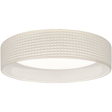 BRILAGI - Dimmējams LED griestu gaismeklis VELVET SMARTIX LED/24W/230V 3000–6000K Ø45 cm krēmkrāsas Wi‑Fi Tuya Beacon + tālvadības pults