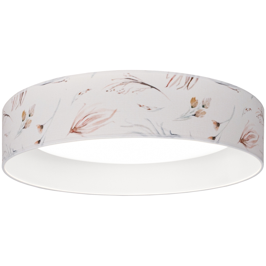 BRILAGI - LED griestu lampa ar regulējamu spilgtumu VELVET SMART VARI LED/24W/230V 3000-6500K Ø 45 cm balta/ar ziediem + tālvadības pults