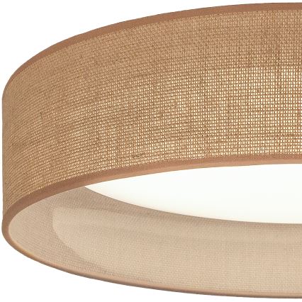 BRILAGI - LED griestu lukturis ar regulējamu spilgtumu VELVET SMART VARI LED/24W/230V 3000–6500K Ø 45 cm, bēšs + tālvadības pults