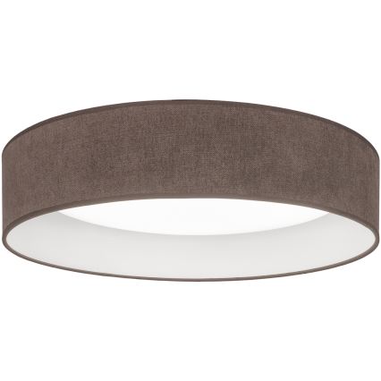 BRILAGI - LED regulējams griestu gaismeklis VELVET SMART VARI LED/36W/230V 3000-6500K Ø 55 cm brūns + tālvadība