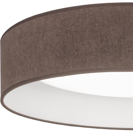 BRILAGI - LED regulējams griestu gaismeklis VELVET SMART VARI LED/36W/230V 3000-6500K Ø 55 cm brūns + tālvadība