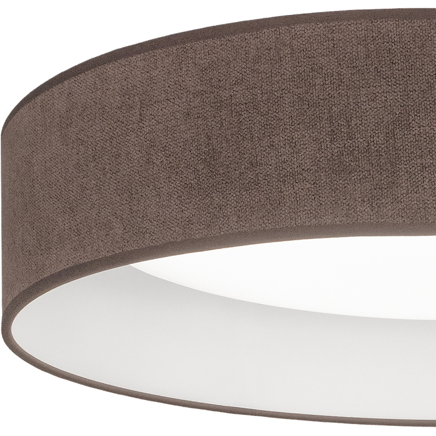BRILAGI - LED regulējams griestu gaismeklis VELVET SMART VARI LED/36W/230V 3000-6500K Ø 55 cm brūns + tālvadība