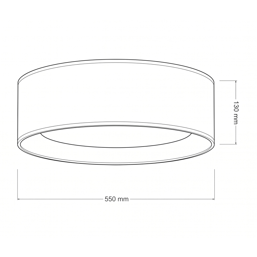 BRILAGI - LED dimmējams griestu gaismeklis VELVET SMART VARI LED/36W/230V 3000–6500K Ø 55 cm, burgundijas/zelta krāsā + tālvadības pults