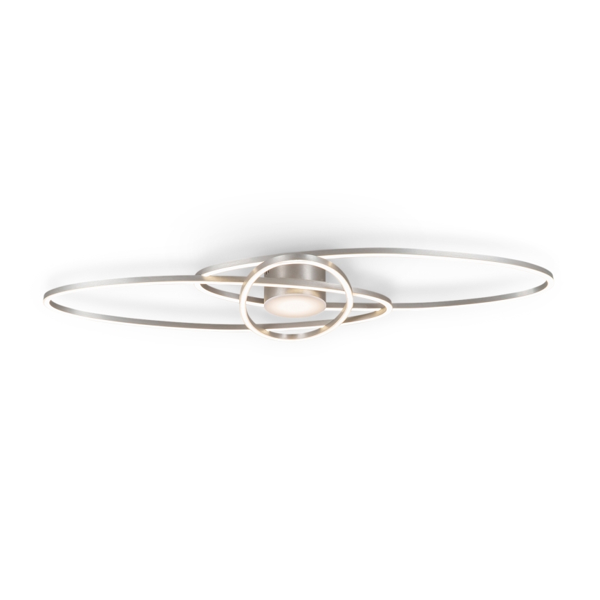 BRILAGI - APOLLO aptumšojama LED griestu lampa 58W/230V 3000-6500K 43,2x101,2 cm matēts hroms + tālvadības pults
