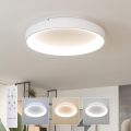 Brilagi - LED dimmējams griestu gaismeklis FALCON II LED/99W/230V 3000-6500K Ø 60 cm balts + ar tālvadības pulti