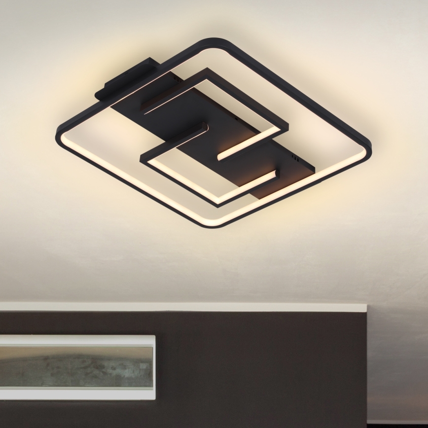 Brilagi - LED dimmējams griestu gaismeklis FLARE LED/34W/230V 48x48 cm 3000-6000K + tālvadība