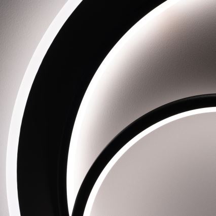 BRILAGI - LED aptumšojams griestu gaismeklis FLARE LED/70W/230V 3000-6000K pr. 50 cm balts/melns + tālvadības pults