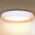 Brilagi - LED dimmējams griestu gaismeklis LARIOS LED/72W/230V 3000-6500K balts Ø 59 cm + tālvadība