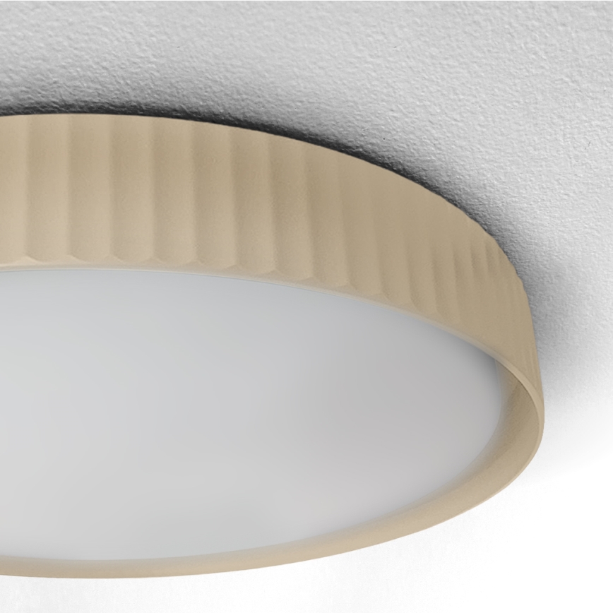 Brilagi - LUCIA LED griestu lampa ar regulējamu spilgtumu, 48 W, 230 V, 3000–6500 K, Ø 41 cm, bēša + tālvadības pulti