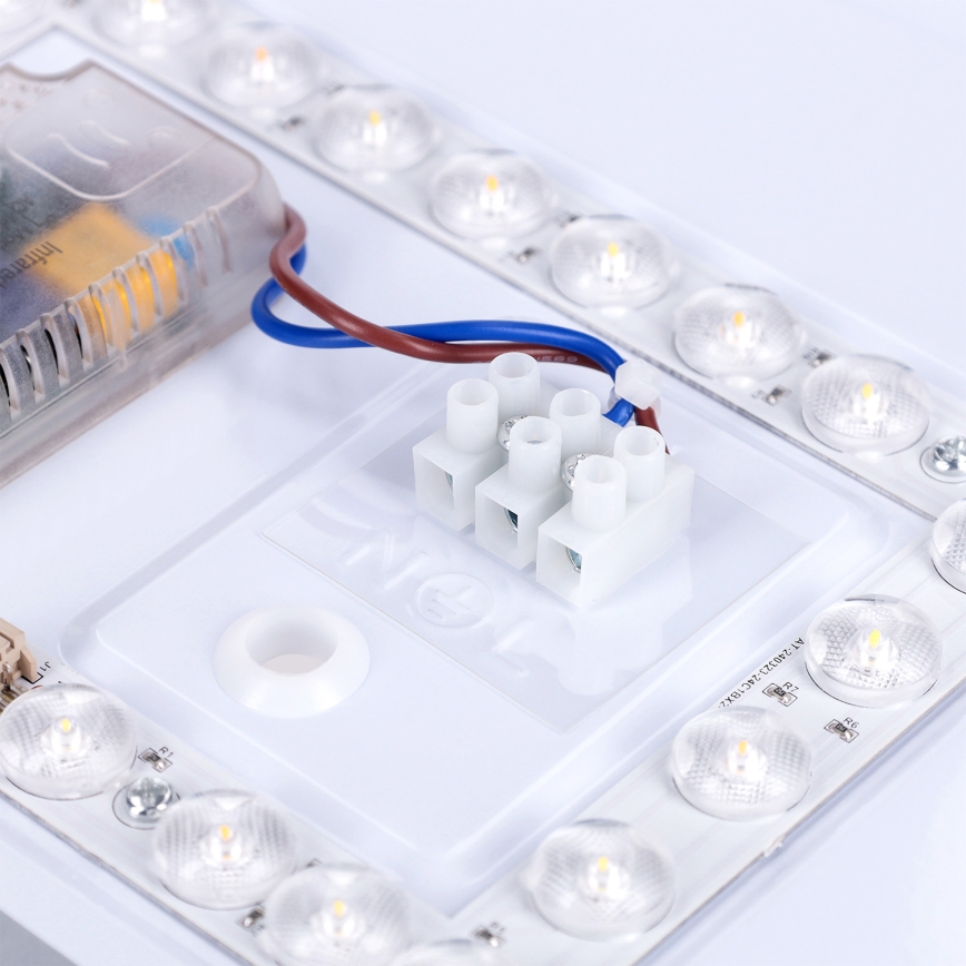 Brilagi - LUCIA LED griestu lampa ar regulējamu spilgtumu, 48 W, 230 V, 3000–6500 K, Ø 41 cm, bēša + tālvadības pulti