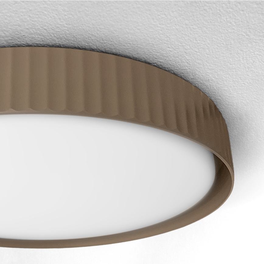 Brilagi - LUCIA LED griestu lampa ar regulējamu spilgtumu LED/48W/230V 3000-6500K Ø 41 cm brūna + tālvadība