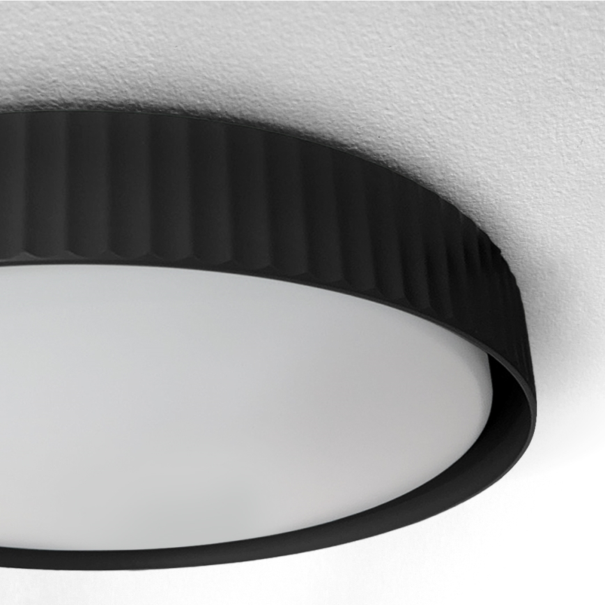 Brilagi - Regulējams LED griestu lukturis LUCIA LED/60W/230V 3000-6500K diam. 59 cm melns + tālvadības pults