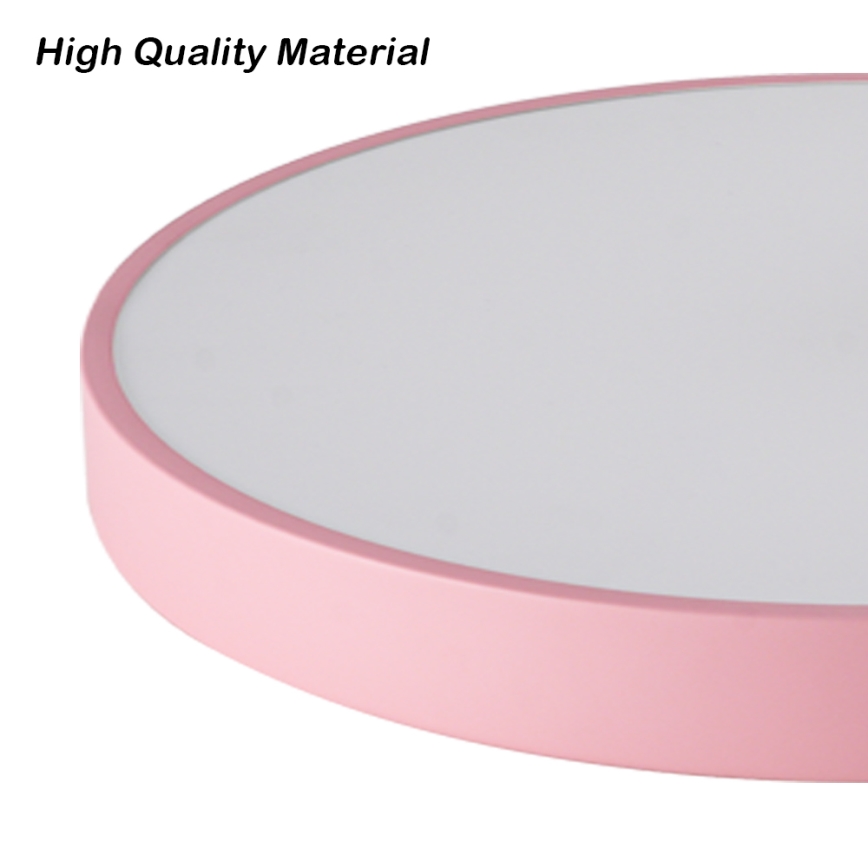 Brilagi - LED regulējams griestu gaismeklis POOL LED/36W/230V 3000-6000K pr. 30 cm rozā + tālvadības pults