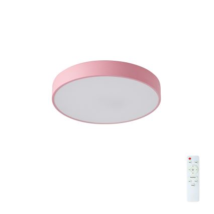 Brilagi - LED regulējams griestu gaismeklis POOL LED/36W/230V 3000-6000K pr. 30 cm rozā + tālvadības pults