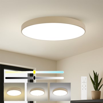 Brilagi - LED dimmējams griestu gaismeklis POOL SMART LED/180W/230V 3000-6000K 120 cm bēšs Wi-Fi Tuya + tālvadība